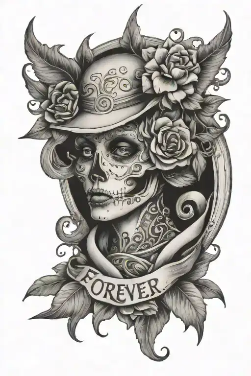 Forever Young   tattoo design idea