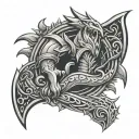 Runescape tattoo design idea