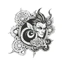 Lucas and Evan tattoo design idea