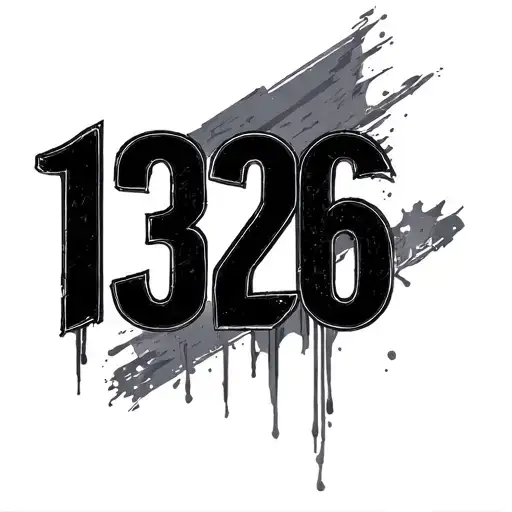 "1326" Fast And Furious tattoo design idea