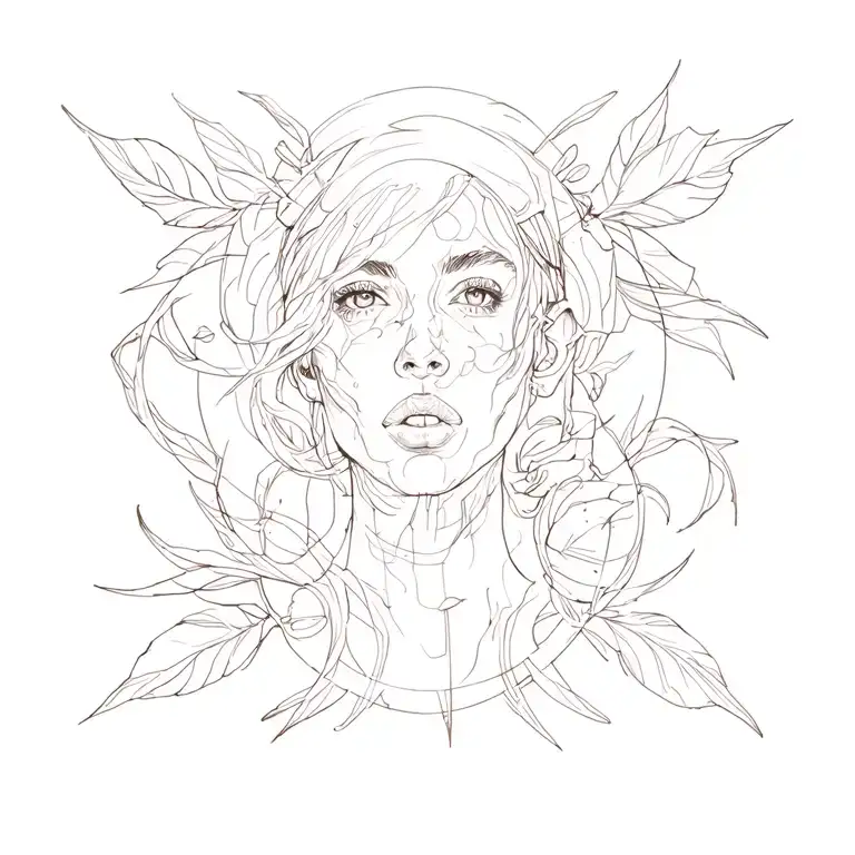 4444 tattoo design idea