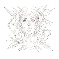 4444 tattoo design idea