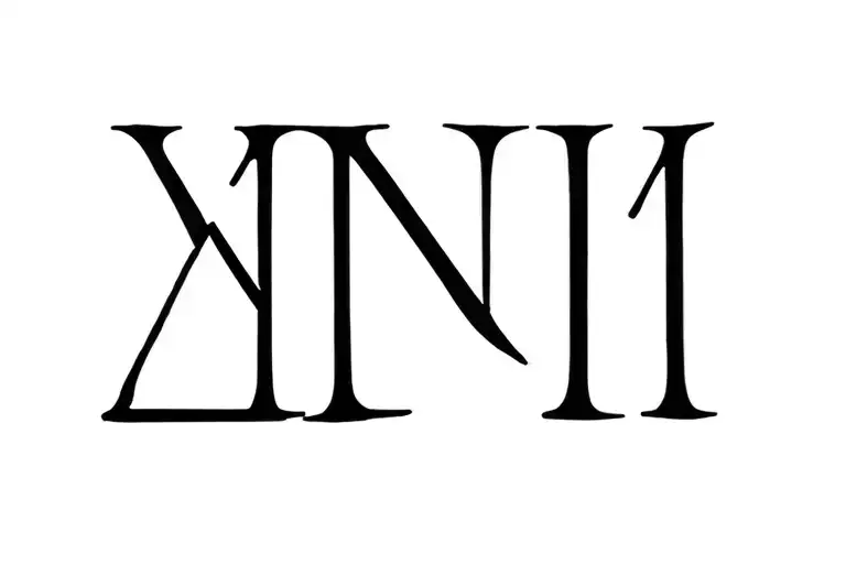 Roman numeral for birthday August 27, 2000 tattoo design idea