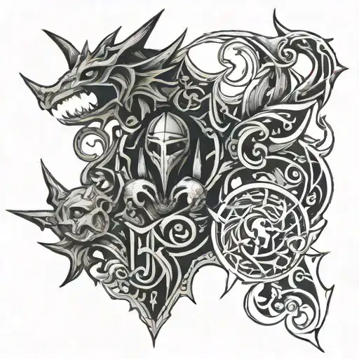 runescape tattoo design idea