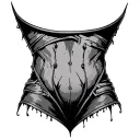 Crotch tattoo design idea