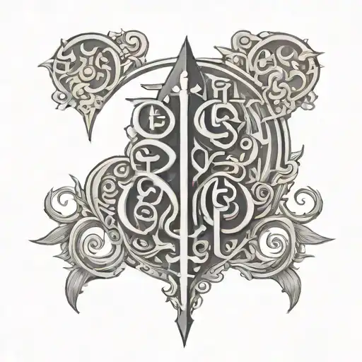 edwards and fowler ambigram  tattoo design idea