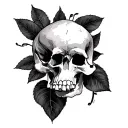 Greyscale tattoo design idea