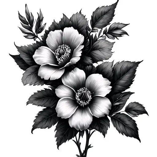 Liaisanthus tattoo design idea