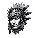 Inca tattoo design idea