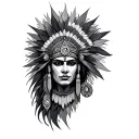 Inca tattoo design idea