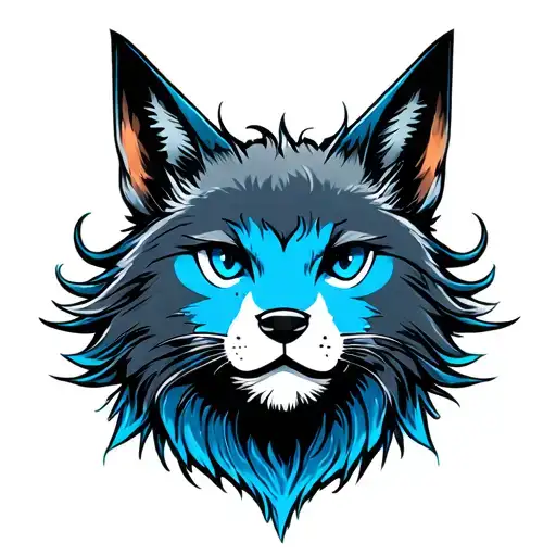 Bluey tattoo design idea