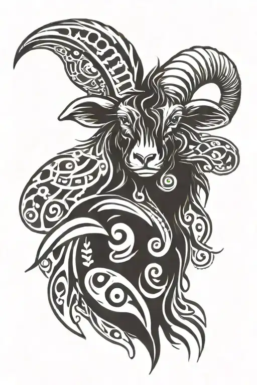 black sheep tattoo design idea