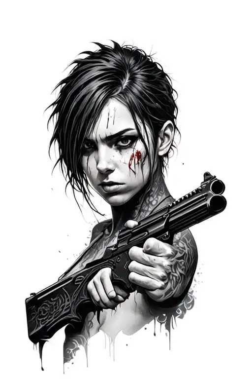 Resident Evil tattoo design idea