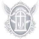 father, son and holy spirit Heaven gate tattoo design idea