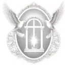 father, son and holy spirit Heaven gate tattoo design idea