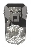 minecraft tattoo design idea