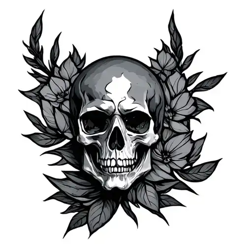 Loner tattoo design idea