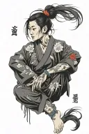 something about depression tattoo design idea