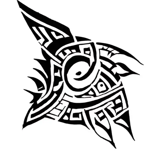 somoan chest to shoulder and arm sleeve tattoo design idea