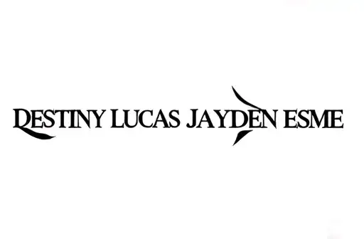 "Destiny Lucas Jayden Esme " tattoo design idea