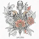 Lung tattoo design idea