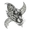 babe tattoo design idea