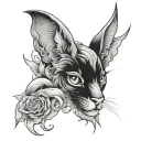 babe tattoo design idea