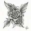 babe tattoo design idea