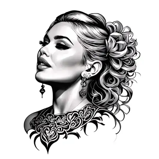 britney spears inspired tattoo tattoo design idea