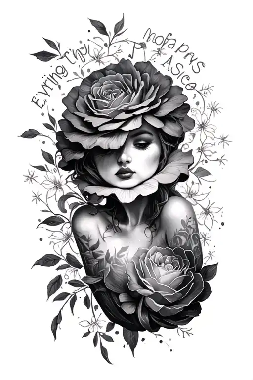 everything happens for a reason  tattoo design idea