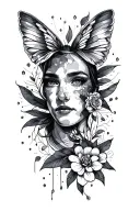 everything happens for a reason  tattoo design idea