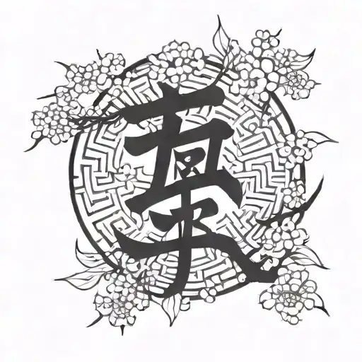 . Japanese Kanji Symbols忍 (Nin): Meaning “perseverance” or “endurance.” A powerful reminder to keep pushing forward no m tattoo design idea