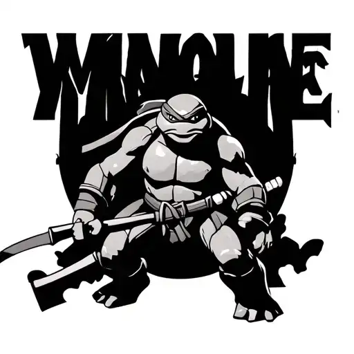 Teenage Mutant Ninja Turtles tattoo design idea