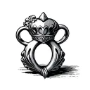 irish claddagh ring design tattoo design idea