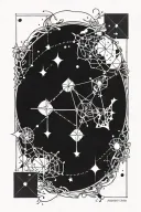 Sagittarius constellation tattoo design idea