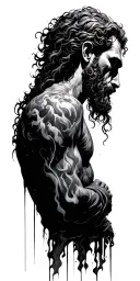 story of Job from the bible tattoo design idea