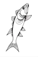 cutthroat trout tattoo design idea