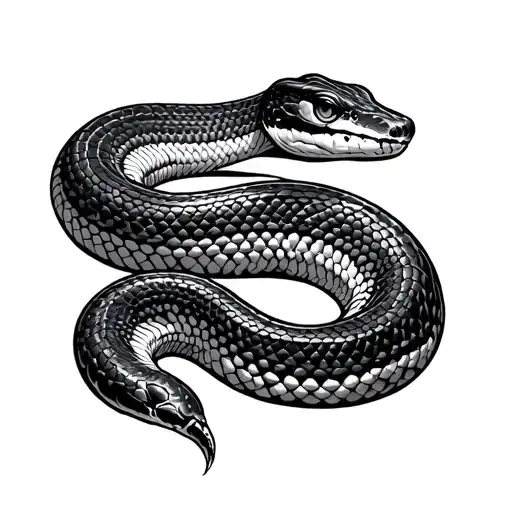 Hognose Snake tattoo design idea