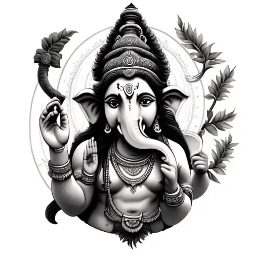 lord shiva and ganesha tattoo one tattoo design idea