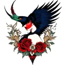 morrigan tattoo design idea