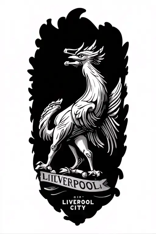 liverpool city tattoo design idea