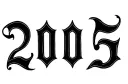 "2005" tattoo design idea