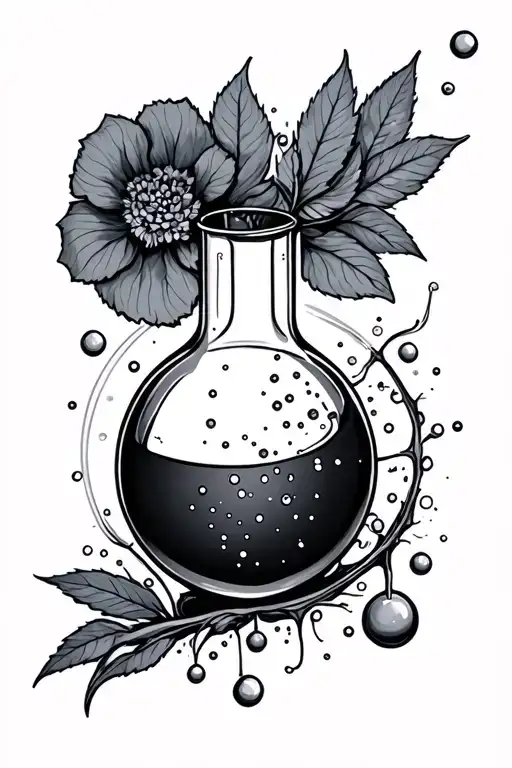 Chemistry inspired tattoo tattoo design idea