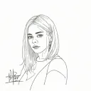 Billie Eilish tattoo design idea