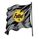 Fallout 76 flag waving tattoo design idea