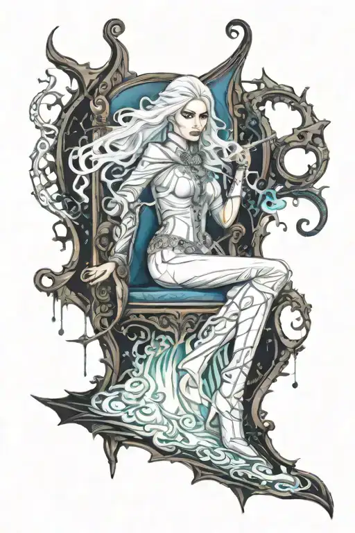 throne of glass tattoo design idea
