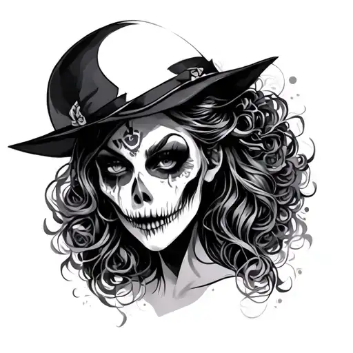 baddie tattoo design idea