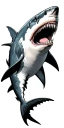 shark tattoo design idea