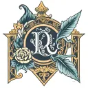Roman date with Virgo Sign Scorpio tattoo design idea