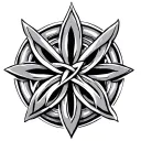 holy trinity knot tattoo design idea
